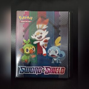 Sword & Shield Jumbo Trading Card Binder for 12 Oversized Card
